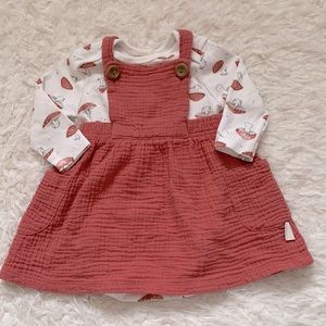 Adorable Pink Kids Casual Dress